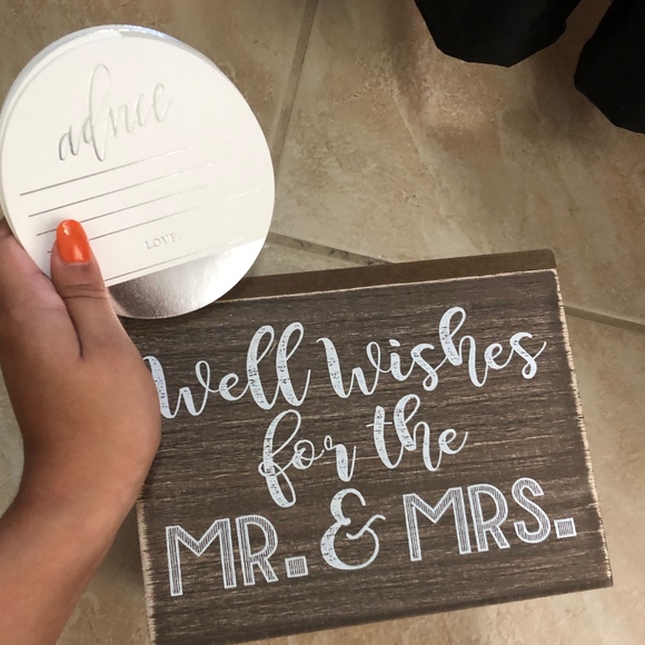 Hobby Lobby Other - Wedding Advice Box & Advice Cards